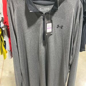 Under Armour Gray Polo Shirt